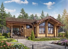 Усадьба Онегино баня из клееного бруса