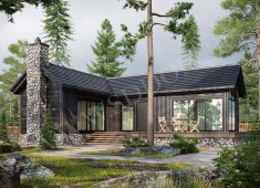 Дом из клееного бруса Верона