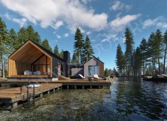 Дом из клееного бруса Белаго