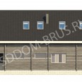Дом из клееного бруса Элит wood - Вид 3
