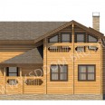 Дом из клееного бруса Фантазия - Вид 1