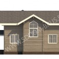Дом из клееного бруса Симметрия - Вид 3