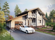 Дом из клееного бруса Безмятежность