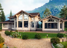 Дом из клееного бруса Свобода выбора