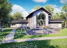 Дом из клееного бруса Дыхание природы