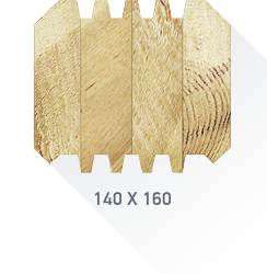 клееный брус 140x160