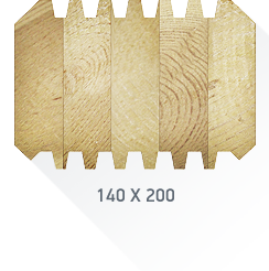 клееный брус 140x200